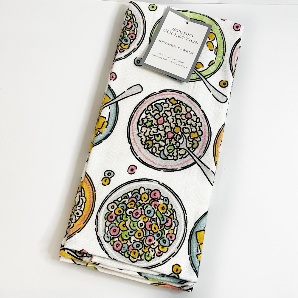 Studio Collection Cereal Bowl Kitchen Towels